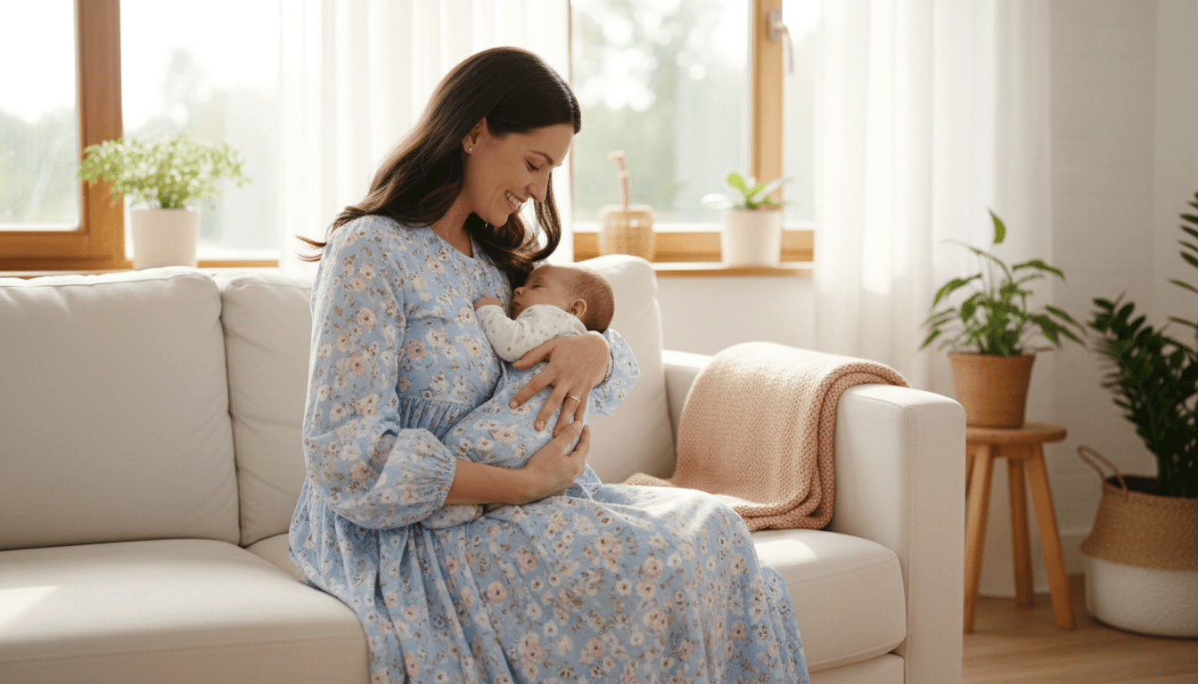 découvrez comment choisir la robe d'allaitement parfaite qui allie confort et style pour vous accompagner avec élégance durant cette belle période.