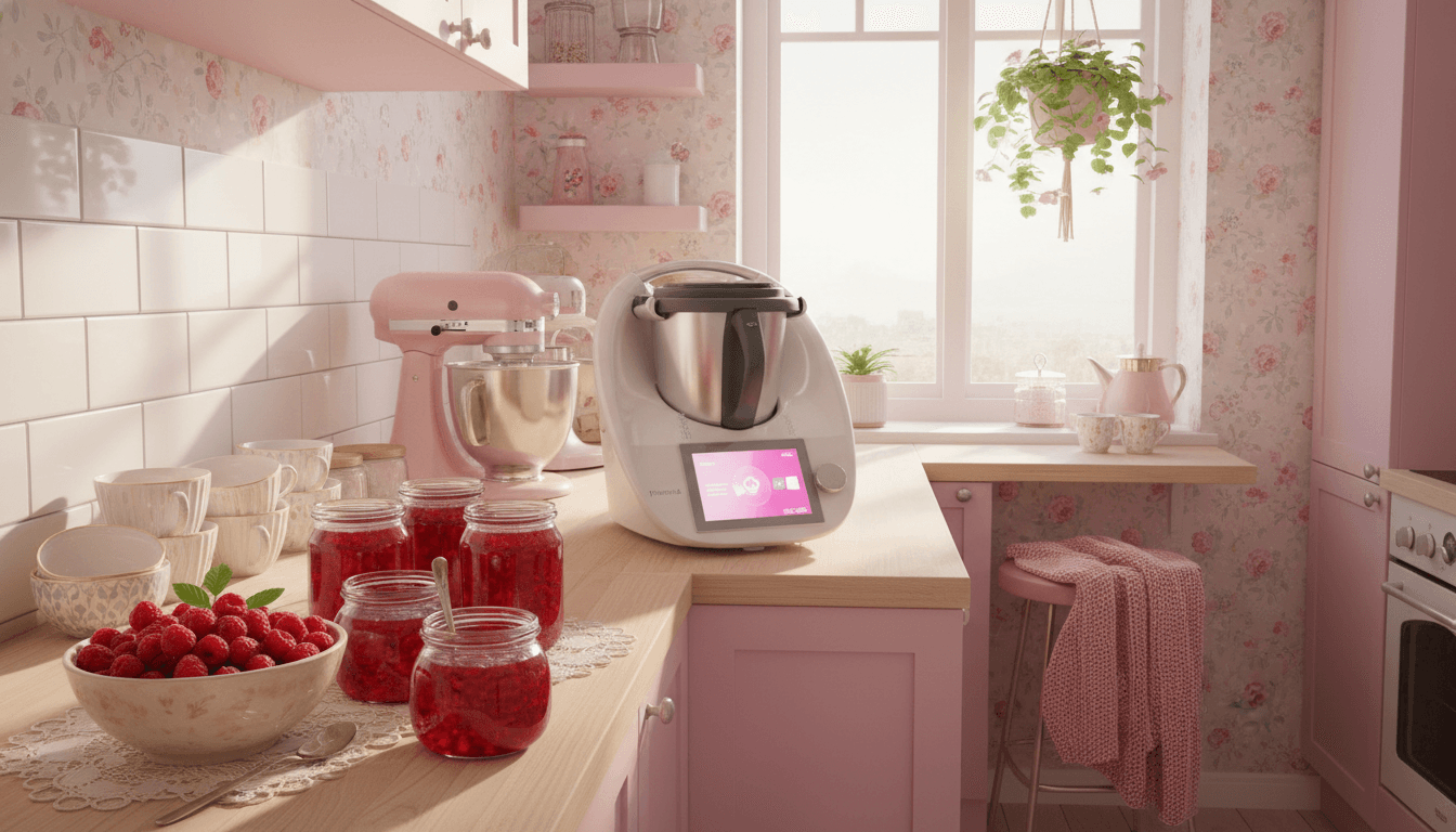 découvrez la recette facile et rapide de gelée de framboise au thermomix pour savourer une délicieuse gourmandise maison en quelques minutes.