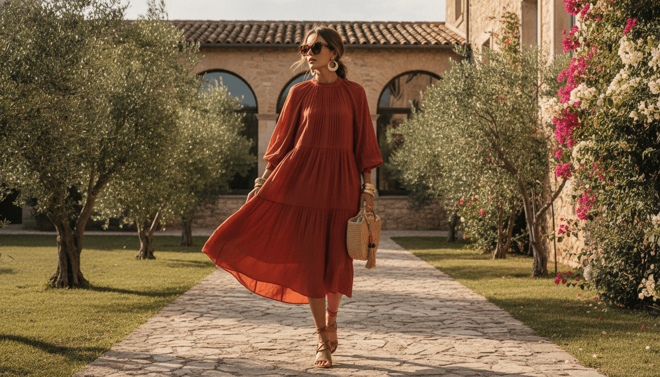apprends à choisir la robe terracotta idéale pour sublimer ton look cet été avec nos conseils mode indispensables.