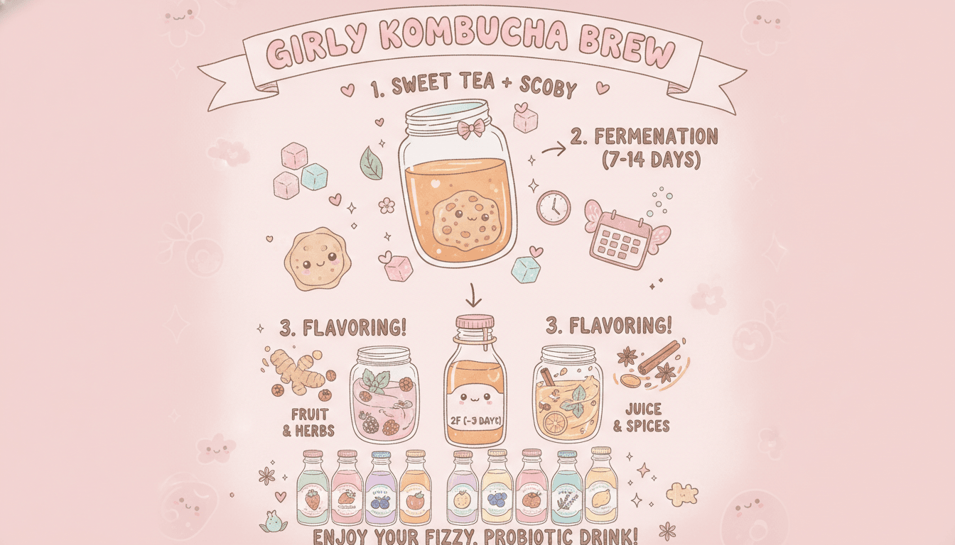 apprends à préparer facilement ta propre recette de kombucha maison grùce à nos conseils simples et rapides.