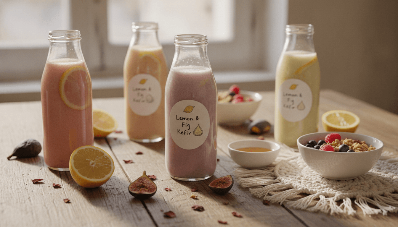 apprends à préparer facilement ton kéfir de fruit maison avec notre guide simple et rapide, pour des boissons naturelles et délicieuses.