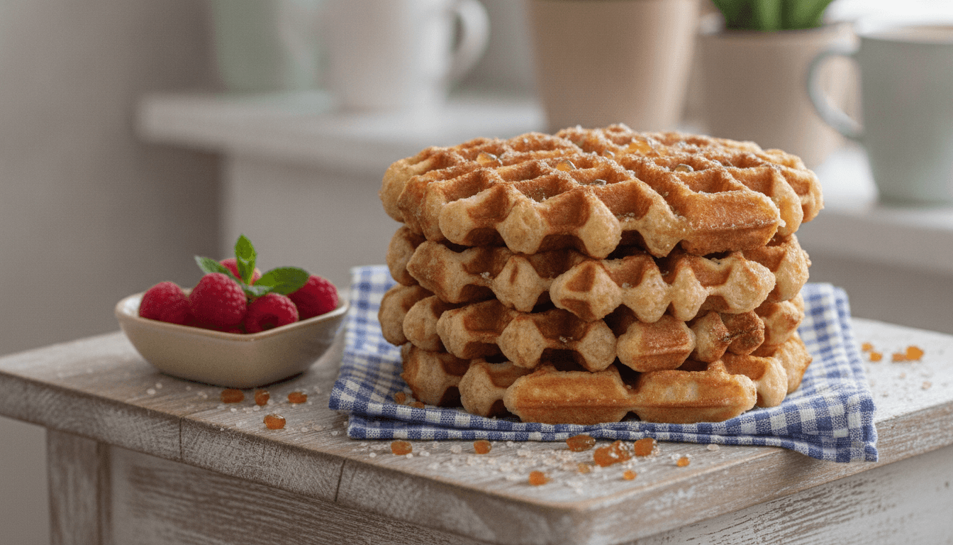 apprends à préparer les vraies gaufres liégeoises avec cette recette authentique, simple et délicieuse pour te régaler chez toi.
