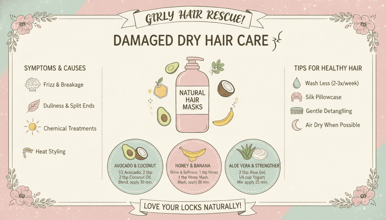 découvrez des recettes naturelles faciles à préparer chez vous pour réparer et nourrir vos cheveux secs et abîmés avec des masques maison efficaces.