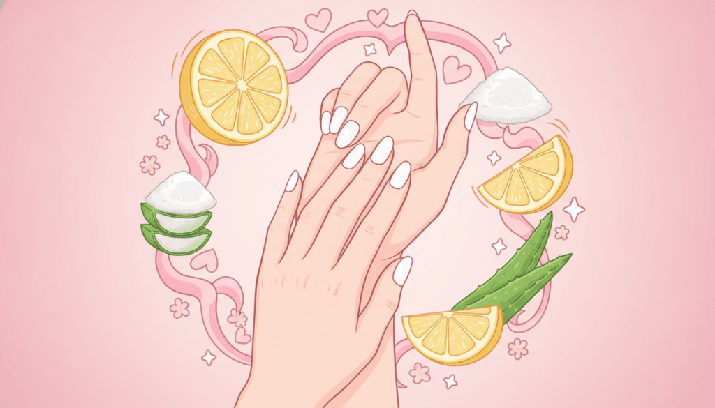 découvrez des méthodes naturelles et efficaces pour blanchir vos ongles et leur redonner éclat et santé sans produits chimiques.