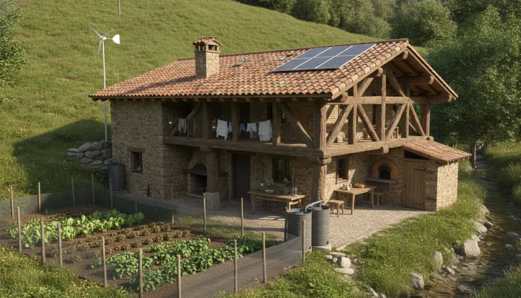 découvrez comment mac lesggy vit au pays basque dans une maison étonnamment autonome, fonctionnant sans électricité, alliant écologie et innovation.