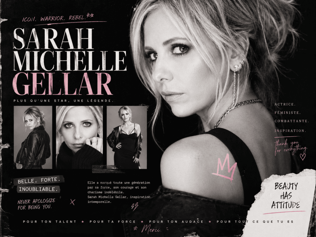 Sarah Michelle Gellar France 2026 iconique !